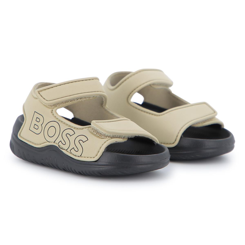 BOSS sandalen beige